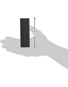 Rodillo Muscular WHIZZ 29193 25002 Espuma Premium Negro 10 cm 2