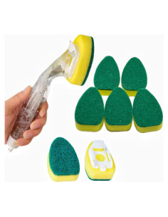 Kit de Recambios YQLDAHU para Varita de Platos - 6 Cabezas Sin Rayones