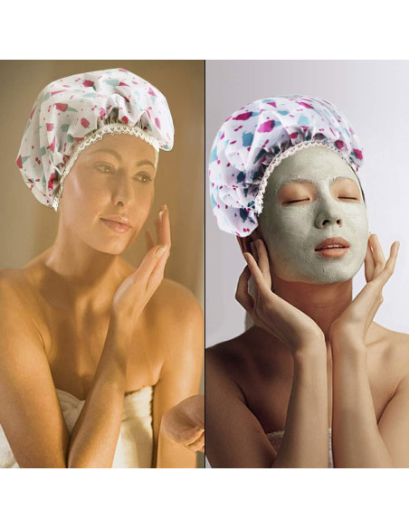 11 Gorras de Ducha Impermeables Reutilizables Aniann