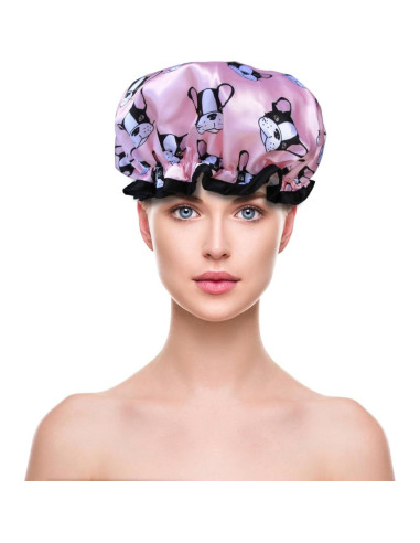 Gorro de Ducha Reutilizable Quanchen Impermeable 30 cm