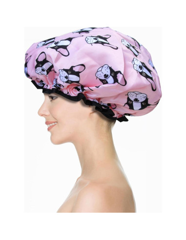 Gorro de Ducha Reutilizable Quanchen Impermeable 30 cm