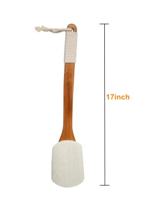 Cepillo de Espalda Leotruny Lufa Natural 43.18 cm Paquete de 2 2
