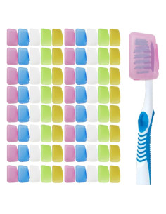 100 Estuches Protectores para Cepillos de Dientes ROYHOO