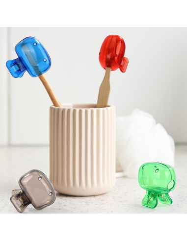 Cubiertas de Cepillo de Dientes Tecbeauty 12 Pcs Viaje