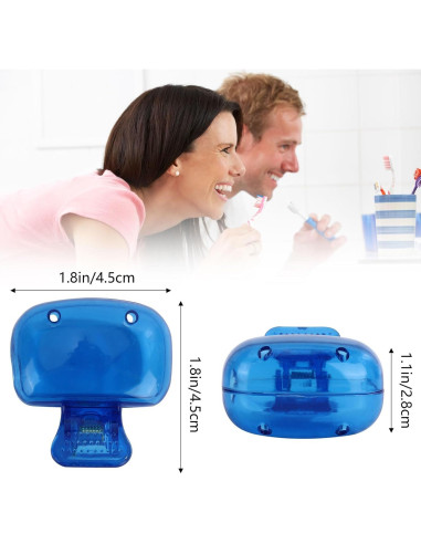 Cubiertas de Cepillo de Dientes Tecbeauty 12 Pcs Viaje