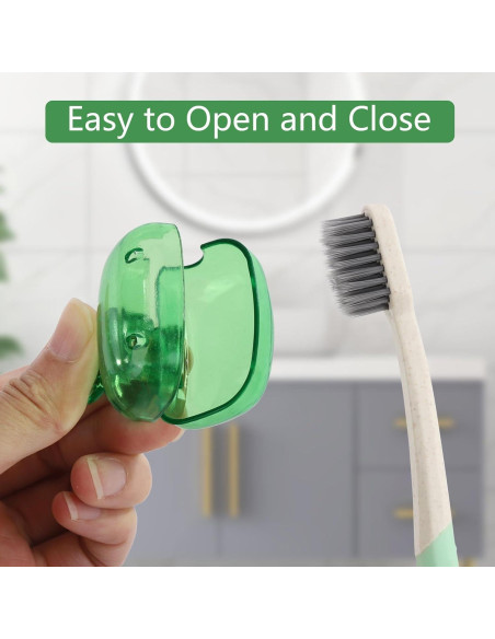 Cubiertas de Cepillo de Dientes Tecbeauty 12 Pcs Viaje