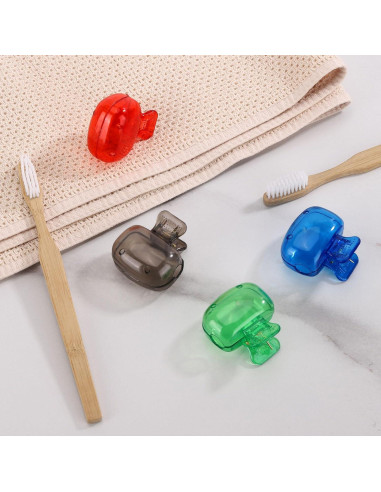 Cubiertas de Cepillo de Dientes Tecbeauty 12 Pcs Viaje