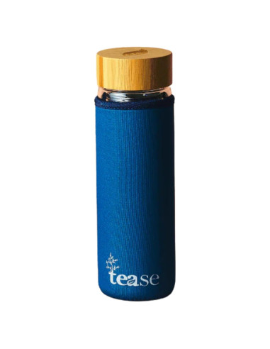 Taza Infusora Tease Tea 450ml - Vidrio y Bambú, Campanilla