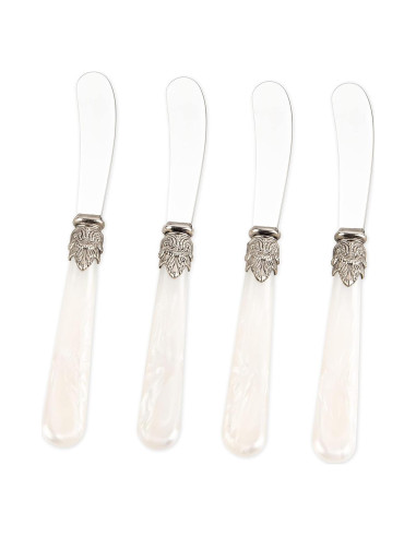 Set de Cubertería de Acero Inoxidable 4 Piezas Cathylin