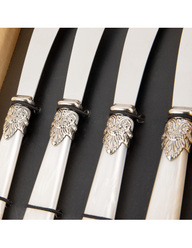 Set de Cubertería de Acero Inoxidable 4 Piezas Cathylin