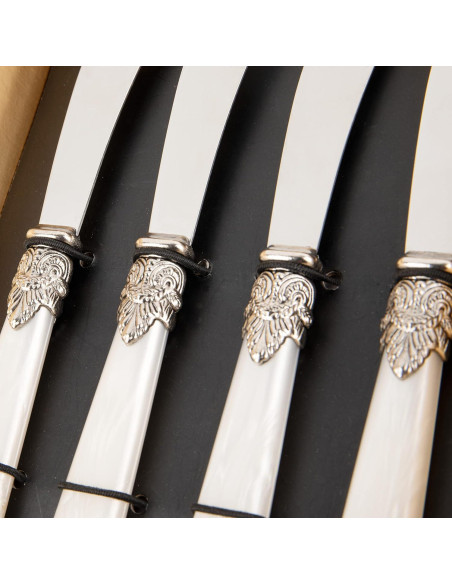 Set de Cubertería de Acero Inoxidable 4 Piezas Cathylin Set de Cubertería de Acero Inoxidable 4 Piezas Cathylin