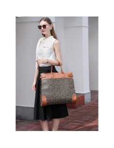 Bolsa de Garment Duffle Convertible Mujer 45L Marrón 2