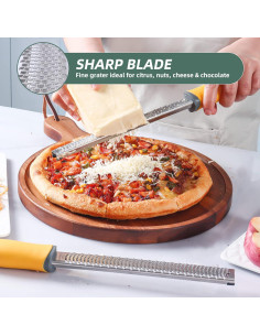 Rallador de Limón Canachive de Acero Inoxidable Amarillo 2