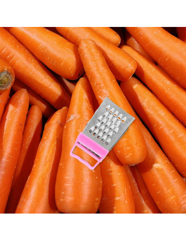 Juego de 6 Ralladores de Cocina DEARMAMY Acero Inoxidable