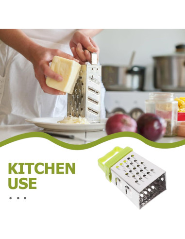 Juego de 6 Ralladores de Cocina DEARMAMY Acero Inoxidable