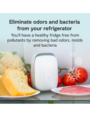 Dispositivo Refrigerador Inteligente Vitesy Shelfy - Extiende Frescura y Elimina Olores