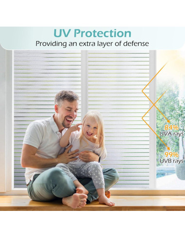 Película de Privacidad DOWELL 44.5x300 cm Vinilo Esmerilado