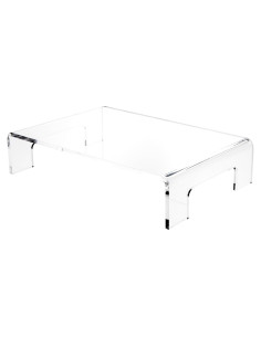 Soporte de Exhibición Acrílico Plymor 10x46x30 cm Transparente