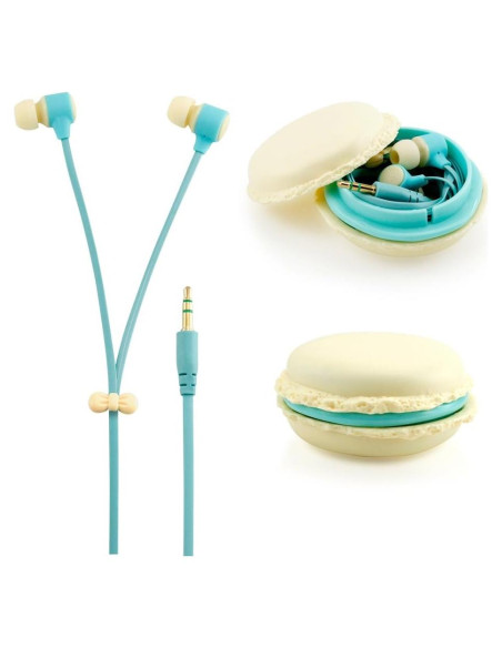 Auriculares Intrauditivos GEARONIC TM 3.5mm Beige con Micrófono