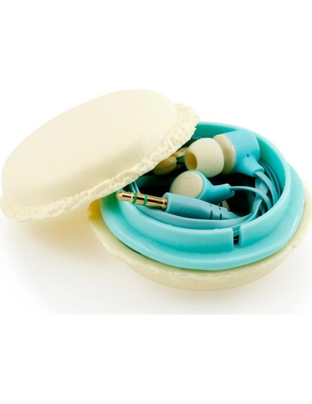 Auriculares Intrauditivos GEARONIC TM 3.5mm Beige con Micrófono