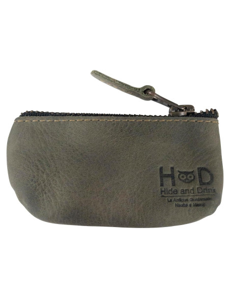 Estuche de Llaves de Cuero Hide & Drink - Vintage, Hecho a Mano