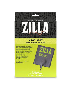 Zilla Calentador Mat Pequeño 8W para Terrarios 10-20 Galones