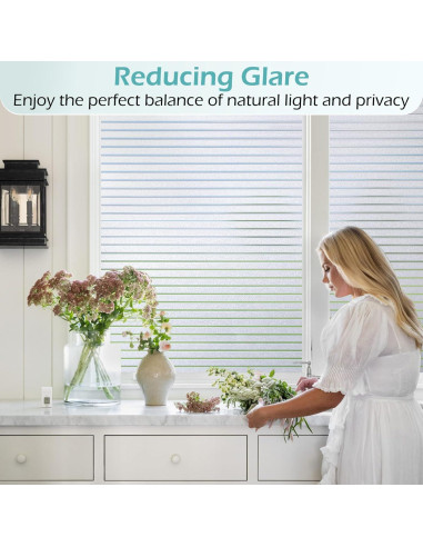 Película de Privacidad DOWELL 44.5x300 cm Vinilo Esmerilado