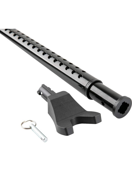 Barra de Seguridad Ajustable Amazon Basics 63.5-114.3 cm Negra