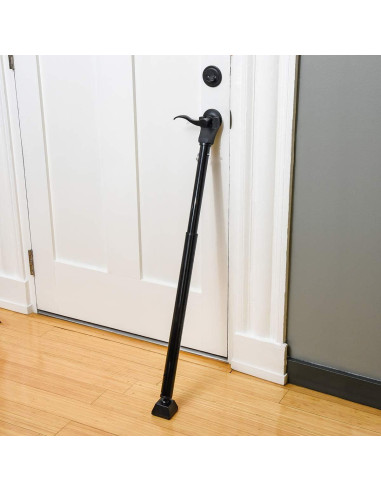 Barra de Seguridad Ajustable Amazon Basics 63.5-114.3 cm Negra