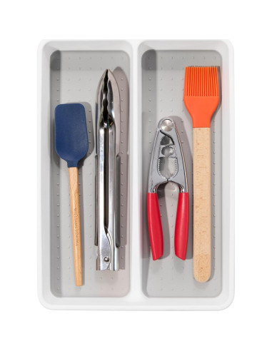 Bandeja organizadora de utensilios Madesmart 2 compartimentos