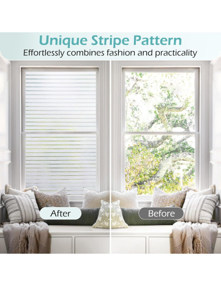 Película de Privacidad DOWELL 44.5x300 cm Vinilo Esmerilado