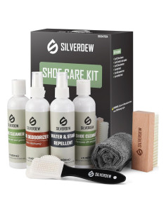 Kit de limpieza de zapatos 7 piezas Hangzhou - Limpiador, desodorante, cepillos