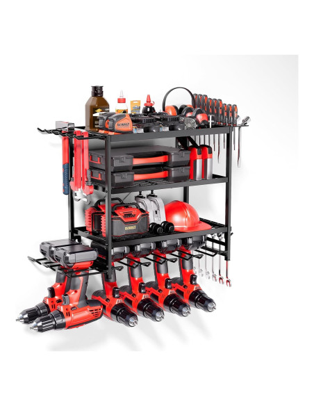 Organizador de Herramientas Eléctricas WOFLUAS Montaje Pared 60x24cm