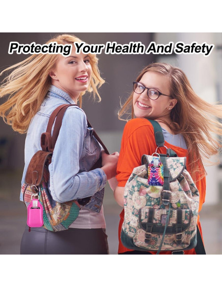 Conjunto 8 Pcs Soportes para Desinfectante de Manos con Botellas