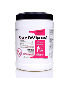 Toallitas Desinfectantes CaviWipes1 Metrex 22.86x30.48cm Paquete 1
