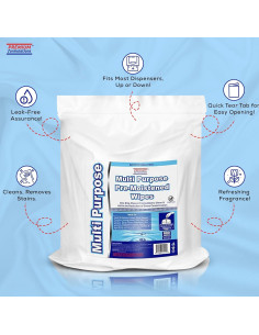 Toallitas Húmedas a Granel 800 Unidades - Ecológicas y Duraderas 2