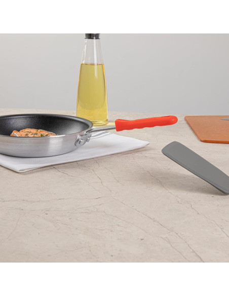 Manga de Mango de Sartén de Silicona Roja Restaurantware 10.9 cm