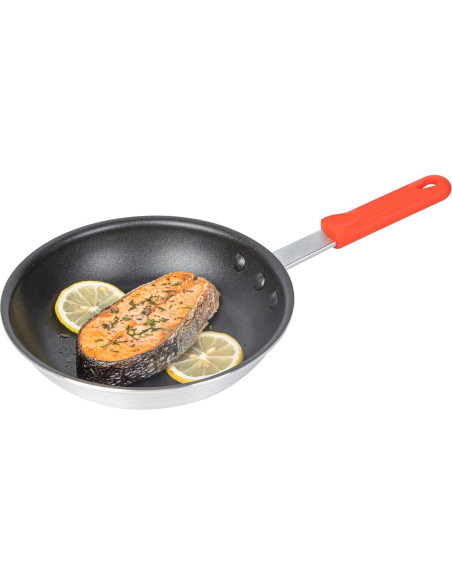 Manga de Mango de Sartén de Silicona Roja Restaurantware 10.9 cm