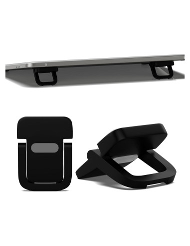 Soporte de Teclado Ajustable Notoke Negro Plegable 2 Pcs