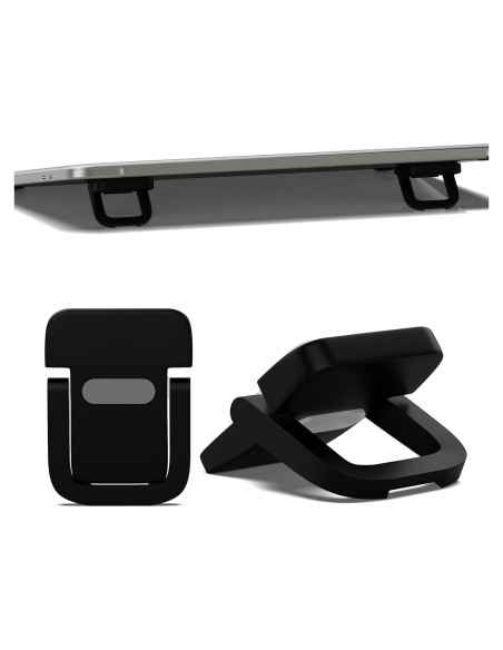 Soporte de Teclado Ajustable Notoke Negro Plegable 2 Pcs
