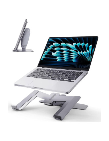 Soporte para Laptop Vaydeer Ajustable Metal 10 Niveles 12-16"