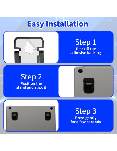 Soporte de Teclado Ajustable Notoke Negro Plegable 2 Pcs