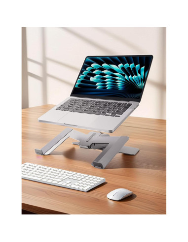 Soporte para Laptop Vaydeer Ajustable Metal 10 Niveles 12-16"