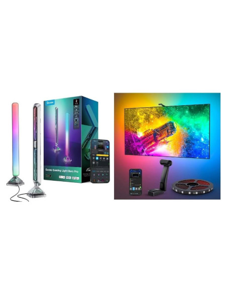 Retroiluminación LED para TV Govee Envisual T2 - Barras de luz 3D