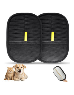 Guantes Eliminadores de Pelo de Mascota Ecológicos 2 Pcs