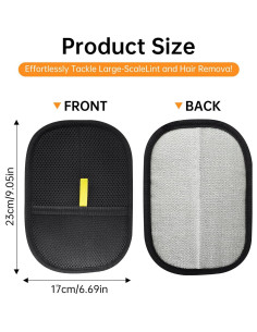 Guantes Eliminadores de Pelo de Mascota Ecológicos 2 Pcs 2