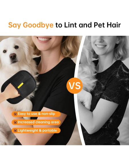 Guantes Eliminadores de Pelo de Mascota Ecológicos 2 Pcs