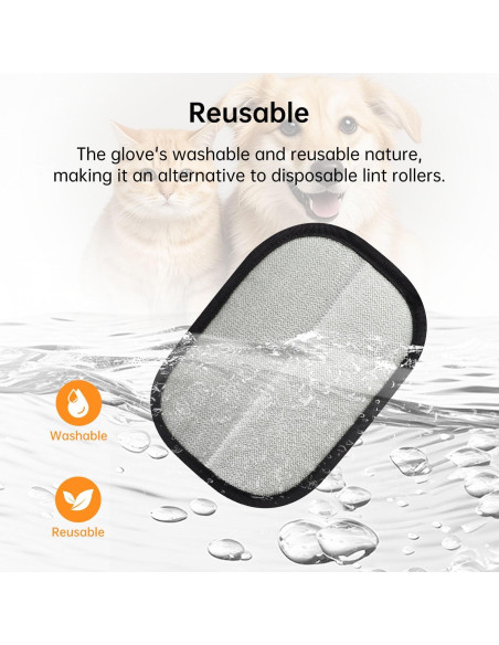 Guantes Eliminadores de Pelo de Mascota Ecológicos 2 Pcs