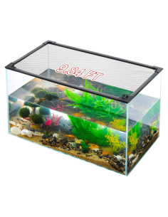 Tapa de Acuario Magnética Uross 109x54 cm Red Antisalto