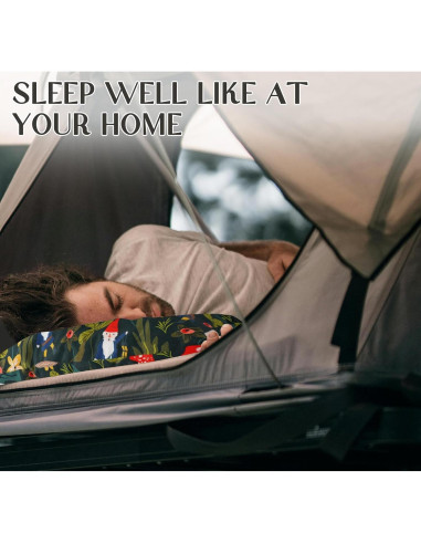 Almohada de Camping Xmzsdz Espuma de Memoria 35x46cm
